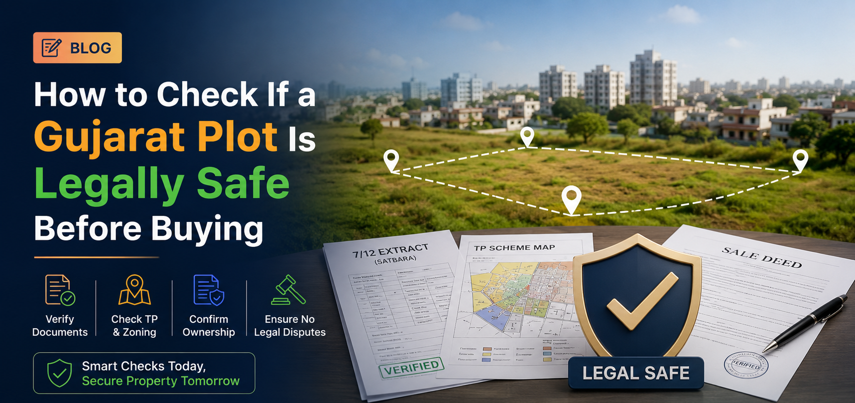 How to Check If a Gujarat Plot Is Legally Safe Before Buying?